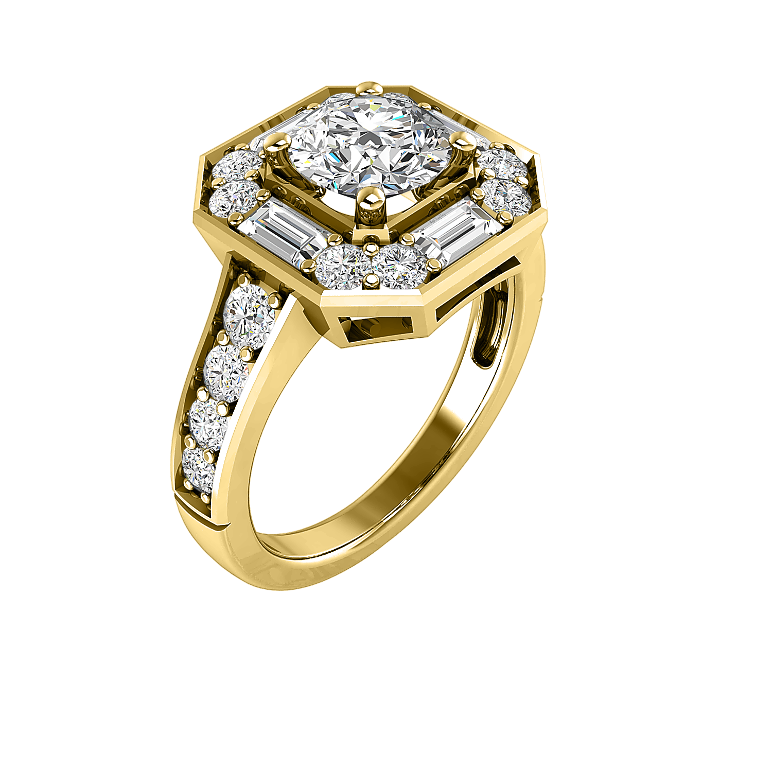 Fiona Halo Engagement Ring